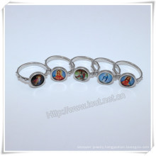 Alloy Finger Ring, Factory Hot Sale Latest Finger Ring Designs Images Catholic Finger Ring (IO-ce-88)